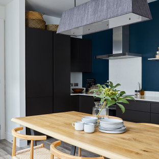 Inspiration for a contemporary kitchen in London.
