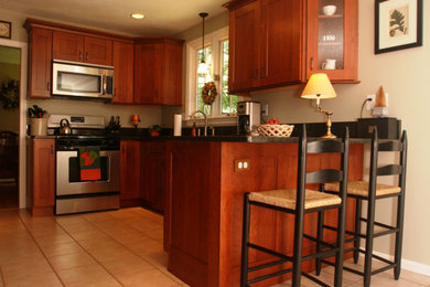 Cherry Cabinetry in shaker