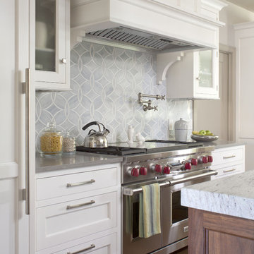 75 Kitchen with Blue Backsplash Ideas You'll Love - June, 2024 | Houzz