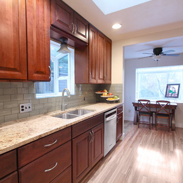Cherry Kitchen Cabinets | Carlton Door Style | CliqStudios