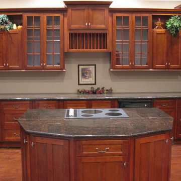 Cherry Shaker Kitchen Cabinets Home Design