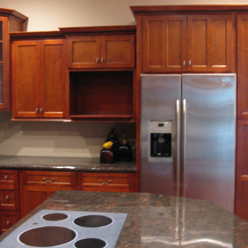 Cherry Shaker Kitchen Cabinets Home Design