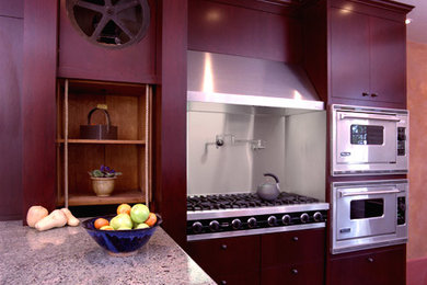サンフランシスコにあるコンテンポラリースタイルのおしゃれなキッチンの写真