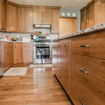 Cherry Wood Kitchen