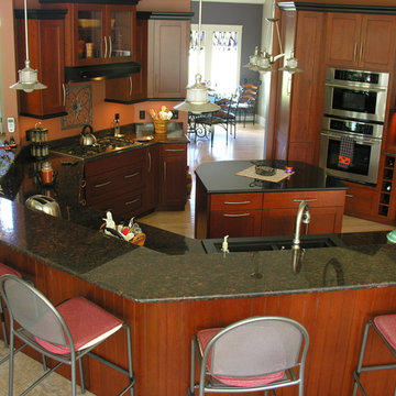 Cherry Wood Kitchen