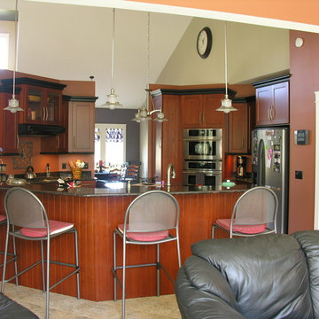 Cherry Wood Kitchen