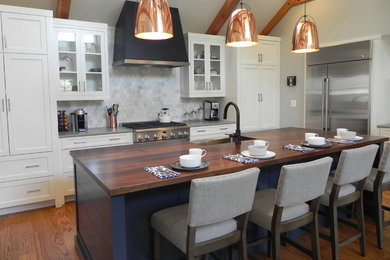 Inspiration for a transitional kitchen remodel in Baltimore