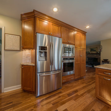 Chester Springs --Traditional Cherry Wood Kitchen
