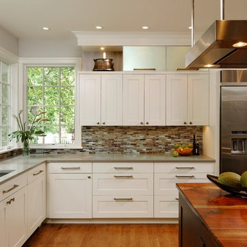 Chevy Chase, Maryland -Transitional - Bright Kitchen Design