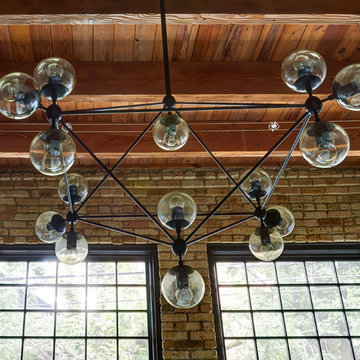 Chicago Industrial loft Kitchen.  Designed by Fred  Alsen of fma Interior Design