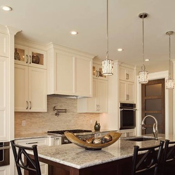 Chocolate and Cream Kitchen