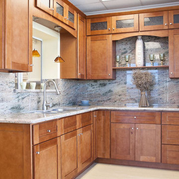 Cinnamon Shaker Kitchen Cabinets Home Design