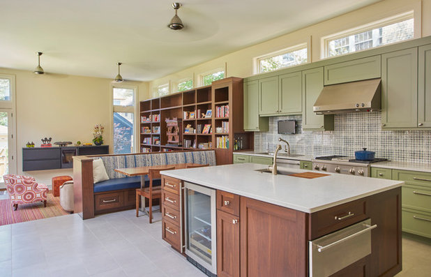Transitional Kitchen by Claudia Martin, ASID