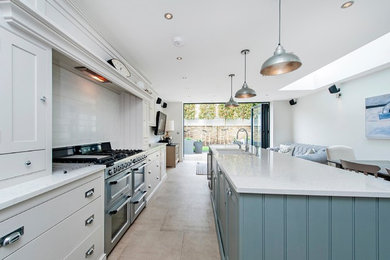 This is an example of a classic kitchen in London.