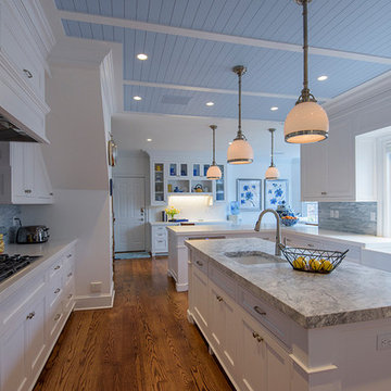 Classic Blue and White Kitchen