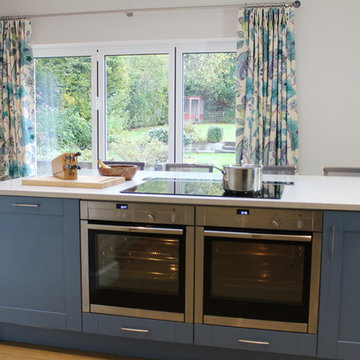 Classic contemporary Kitchen for a family home in Epsom