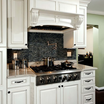 Classic French Kitchen in Annandale Has a Touch of Zen
