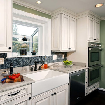 Classic French Kitchen in Annandale Has a Touch of Zen