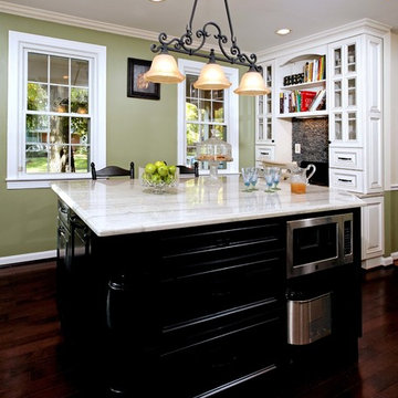 Classic French Kitchen in Annandale Has a Touch of Zen