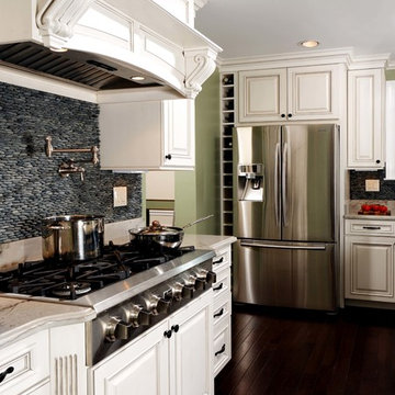Classic French Kitchen in Annandale Has a Touch of Zen