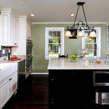 Classic French Kitchen in Annandale Has a Touch of Zen
