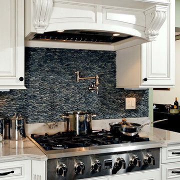 Classic French Kitchen in Annandale Has a Touch of Zen