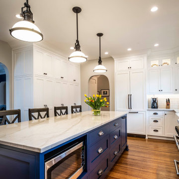 Classic Home Gets Elegant Renovation Reminiscent of Original Design