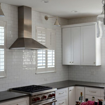 Classic Kitchen Decor- Composite Shutters- Kitchen Window Treatments
