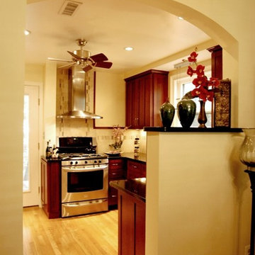 Classic Kitchen with Archway