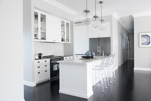 Contemporary Kitchen by Colourcube Interiors