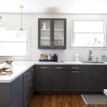 Classic Meets Contemporary Kitchen and Bath Remodel