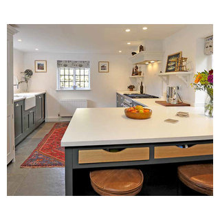Classic Quartz Worktop, for a Timeless Finish - Farmhouse - Kitchen ...