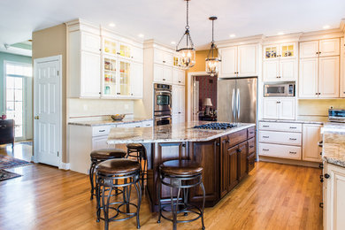 This is an example of a classic kitchen in Philadelphia.