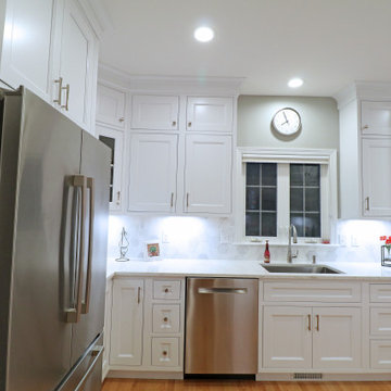 Classic white kitchen project
