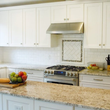 Classic white kitchen renovation