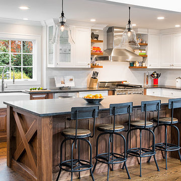 Classic White Modern Kitchen