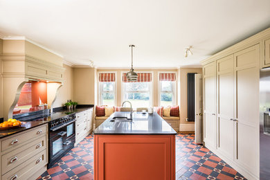 Inspiration for a classic kitchen in Cheshire.