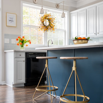 Classy and Bright Kitchen Makeover