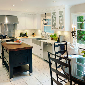Kitchen With Curved Banquette Seating - Photos & Ideas | Houzz