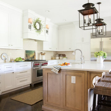 Clean and Crisp Rustic Kitchen Remodel