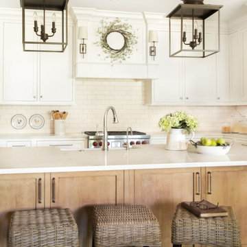 Clean and Crisp Rustic Kitchen Remodel