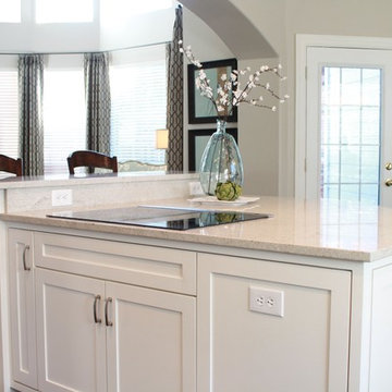Clean & White Kitchen