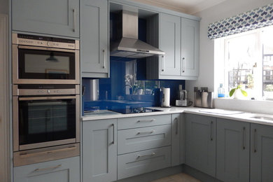 Inspiration for a small classic kitchen in Hampshire.