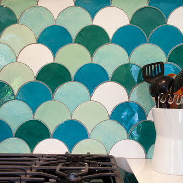 Clearwater Moroccan Fish Scales Kitchen