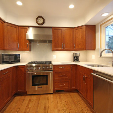 Clever Storage in a Compact Kitchen - Grosse Pointe Woods