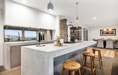 10 Solid Ways to Feature Concrete in Your Home