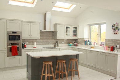 Design ideas for a medium sized classic kitchen in Dublin.
