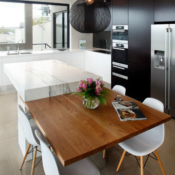 Kitchen Island Attached Table Houzz Kitchen Island Attached Table Houzz, Kitchen Island With Table Attached