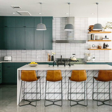 Coastal Contemporary Kitchen