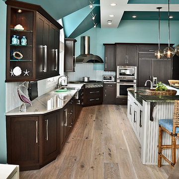 Coastal Contemporary Living Spaces